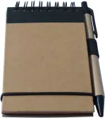 Anteckningsblock med penna